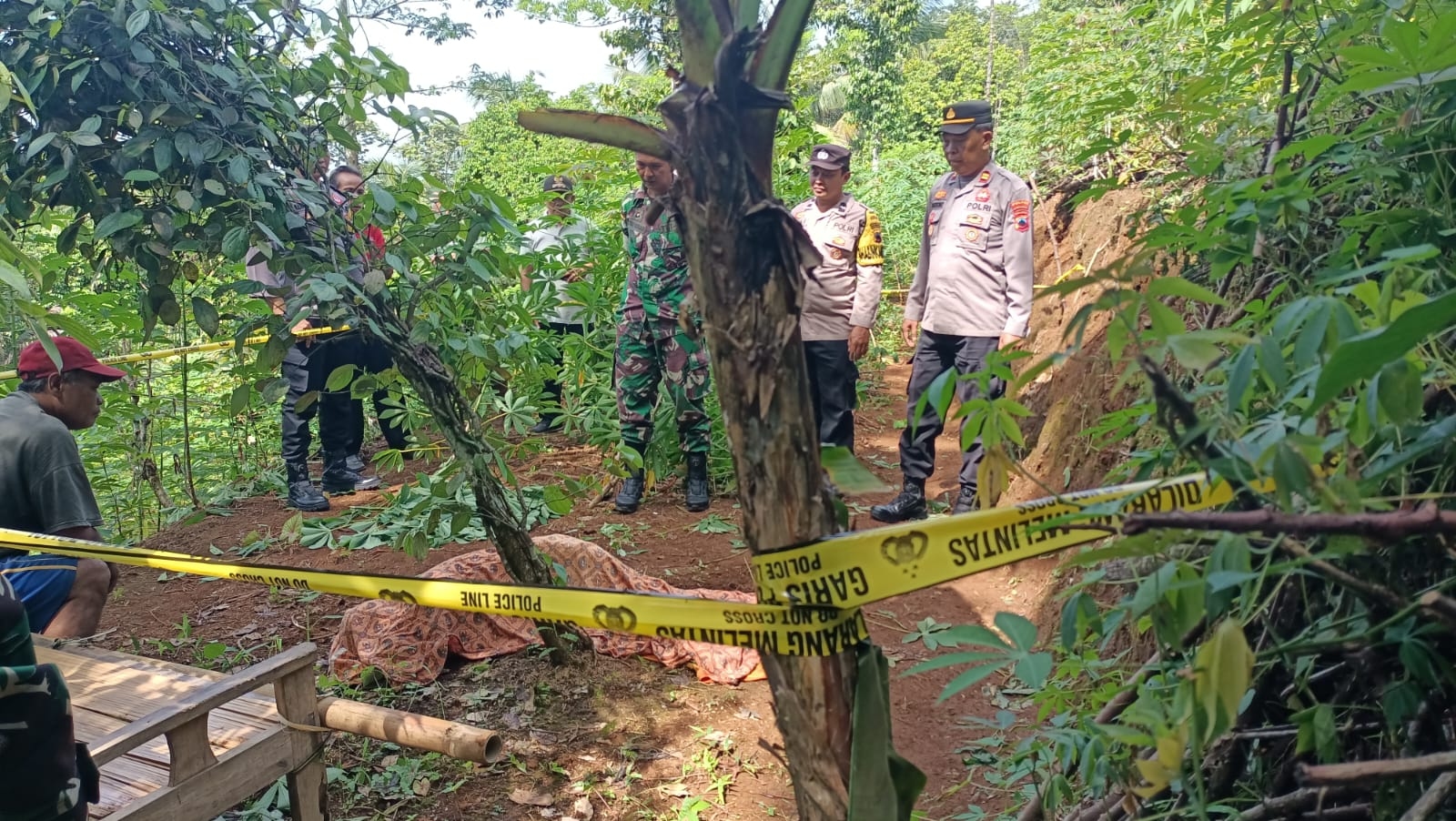 Lansia di Rembang Purbalingga Ditemukan Meninggal di Kebun