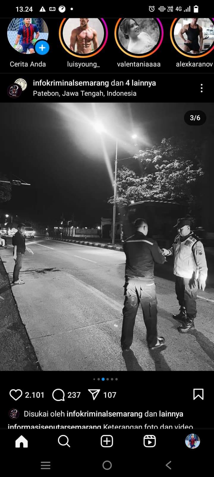 Seorang Pemuda Ditemukan Tergeletak Bersimbah Darah di Depan SPBU Jambiarum Patebon Kendal, Meninggal Akibat Pendarahan