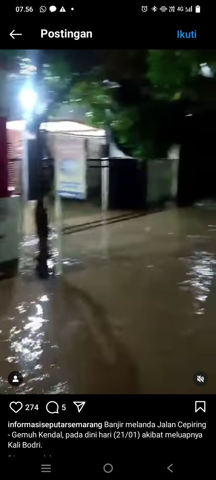 Sejumlah Desa di Batang Terdampak Banjir, BPBD Terjunkam Tim untuk Menyelamatkan Warga