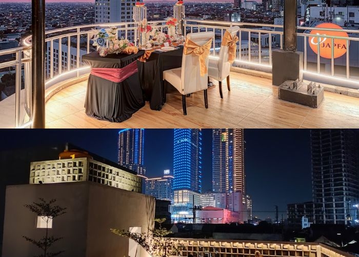 7 Cafe Rooftop Terbaik di Surabaya dengan Pemandangan City View Bikin Meleleh