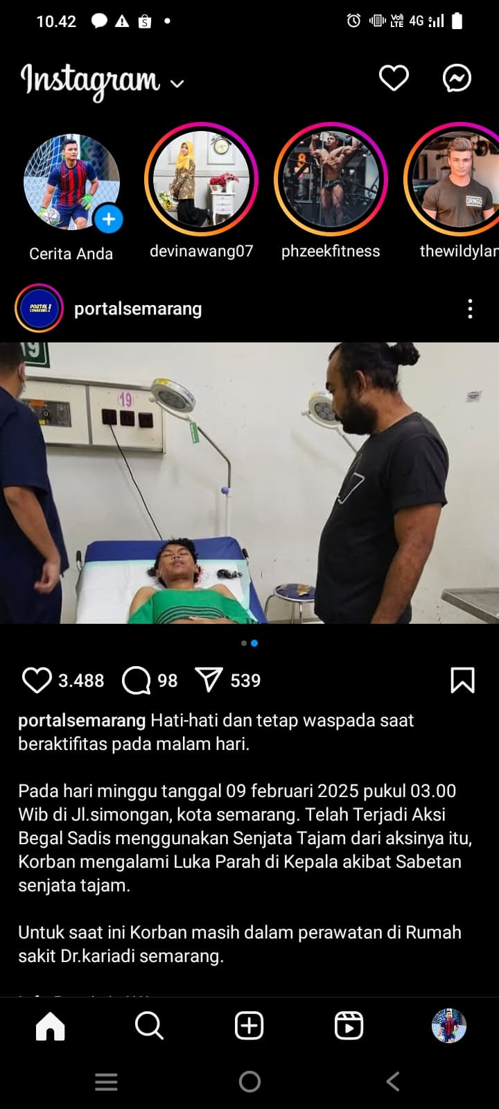 Viral Pembegalan Sadis di Semarang, Netizen Singgung Damkar