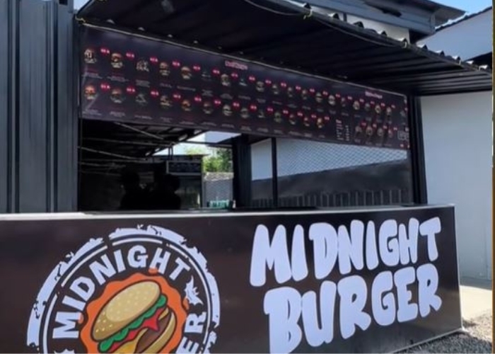 Kuliner Kota Atlas! Midnight Burger Semarang: Surganya Burger Enak, Selama Bulan Ramadan Buka Sampai Sahur!