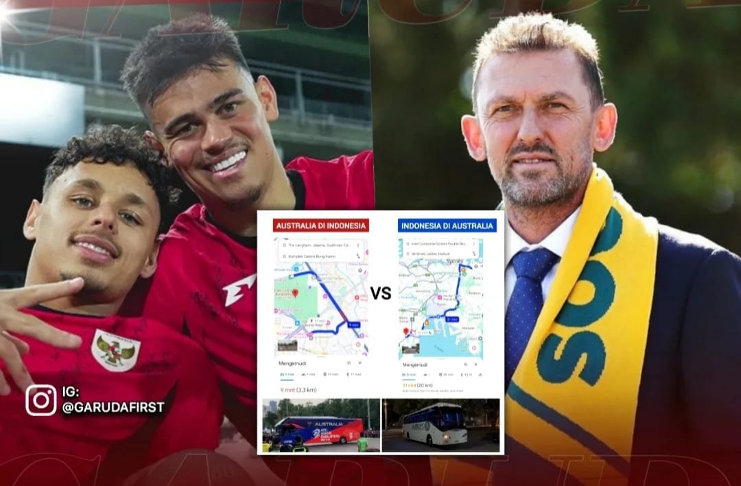 Jelang Laga Indonesia vs Australia, Timnas Indonesia Dijahilin Tuan Rumah