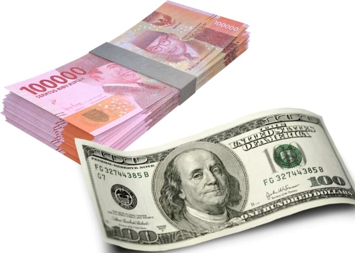 Efek Perang Dagang Donald Trump, Rupiah Anjlok Tembus Rp17 Ribu per Dollar AS