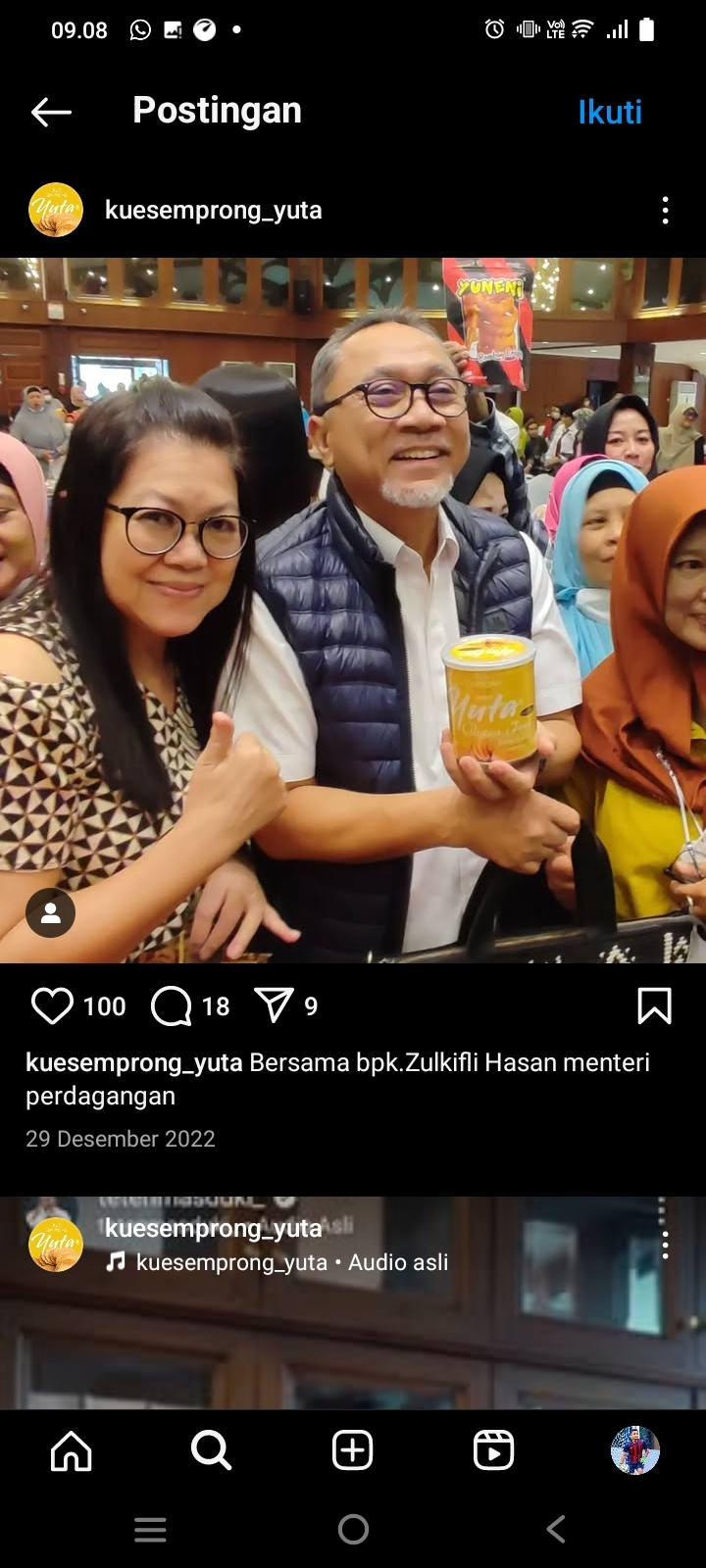 Tidak Sengaja Bikin Kue Semprong, Tak Disangka Yuta Sukses Meniti Usaha Hingga Pasar Internasional