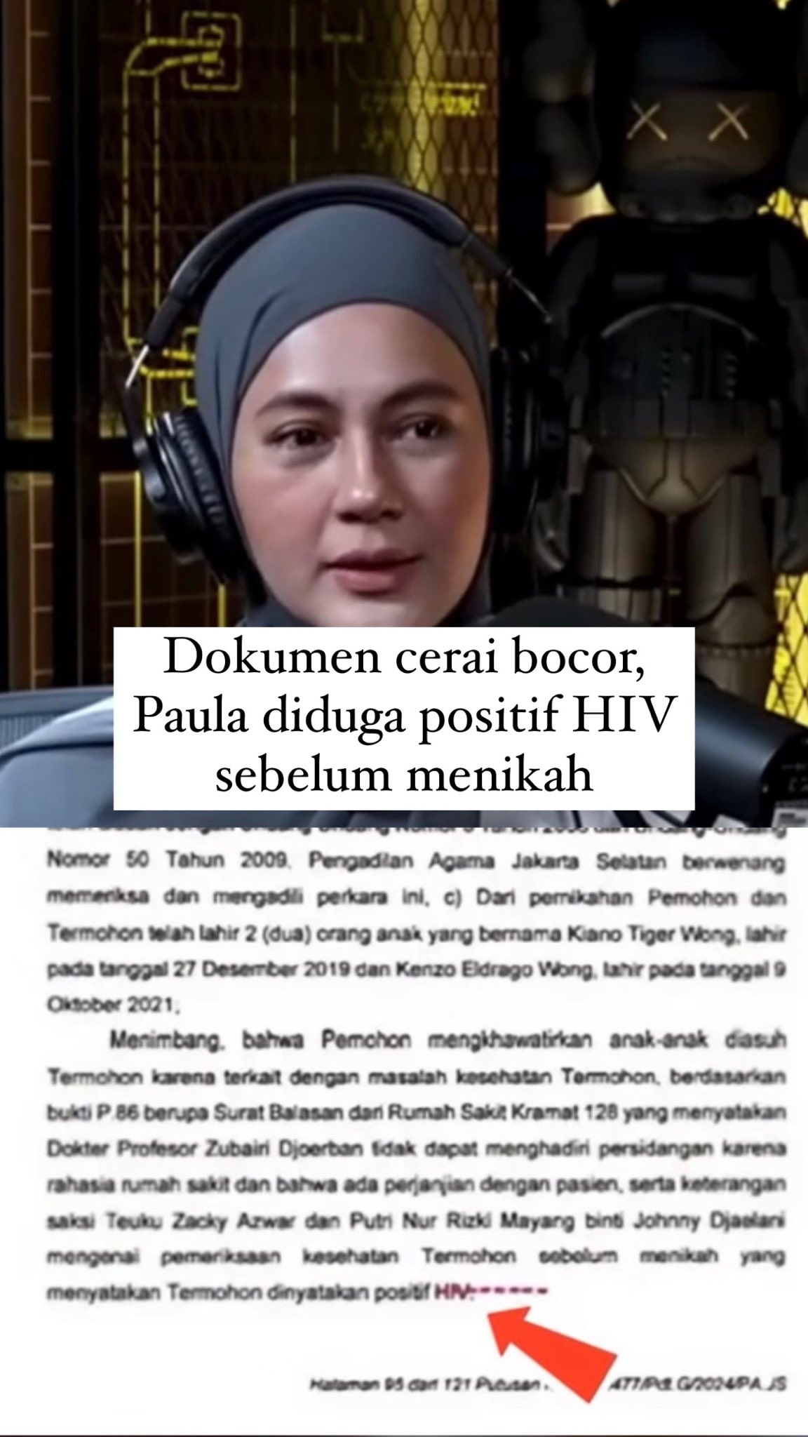 Bongkar Fakta! Ini yang Harus Dipahami Soal ODHIV, Dibalik Dituding Paula Positif HIV Sebelum Menikahi Baim Wong