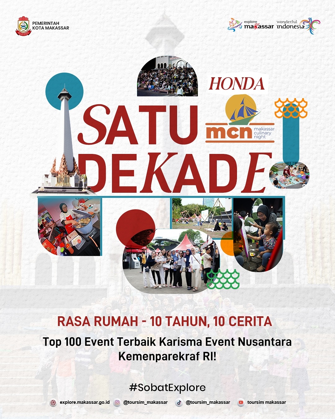 Gila! Makassar Kembali Gelar Festival Kuliner Terbesar! 90 Lebih Tenant, 3 Hari Nonstop, Rasa Rumah yang Bikin Nagih! Jangan Sampai Ketinggalan!