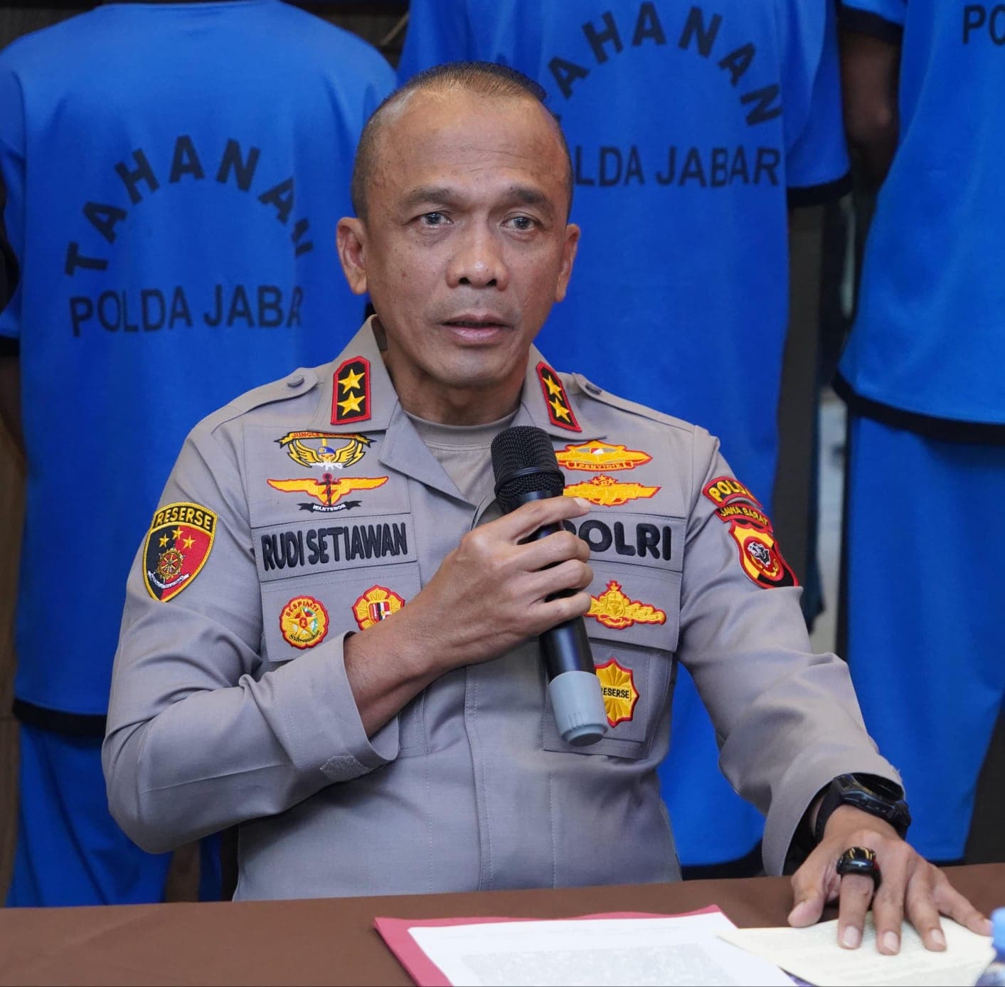 Gelar Operasi Pekat II Lodaya 2025, Polda Jabar Tangkap 145 Preman Berkedok Ormas