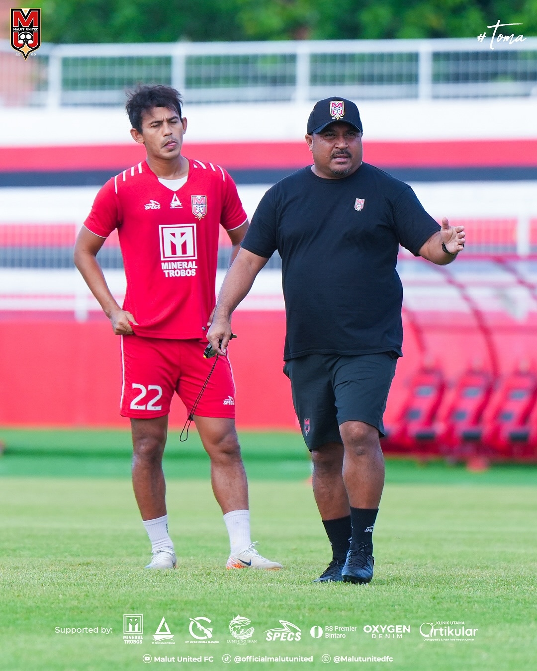 Dirk Soplanit: Imran Nahumarury dan Yeyen Tumena Dipecat karena Pelanggaran Berat di Malut United