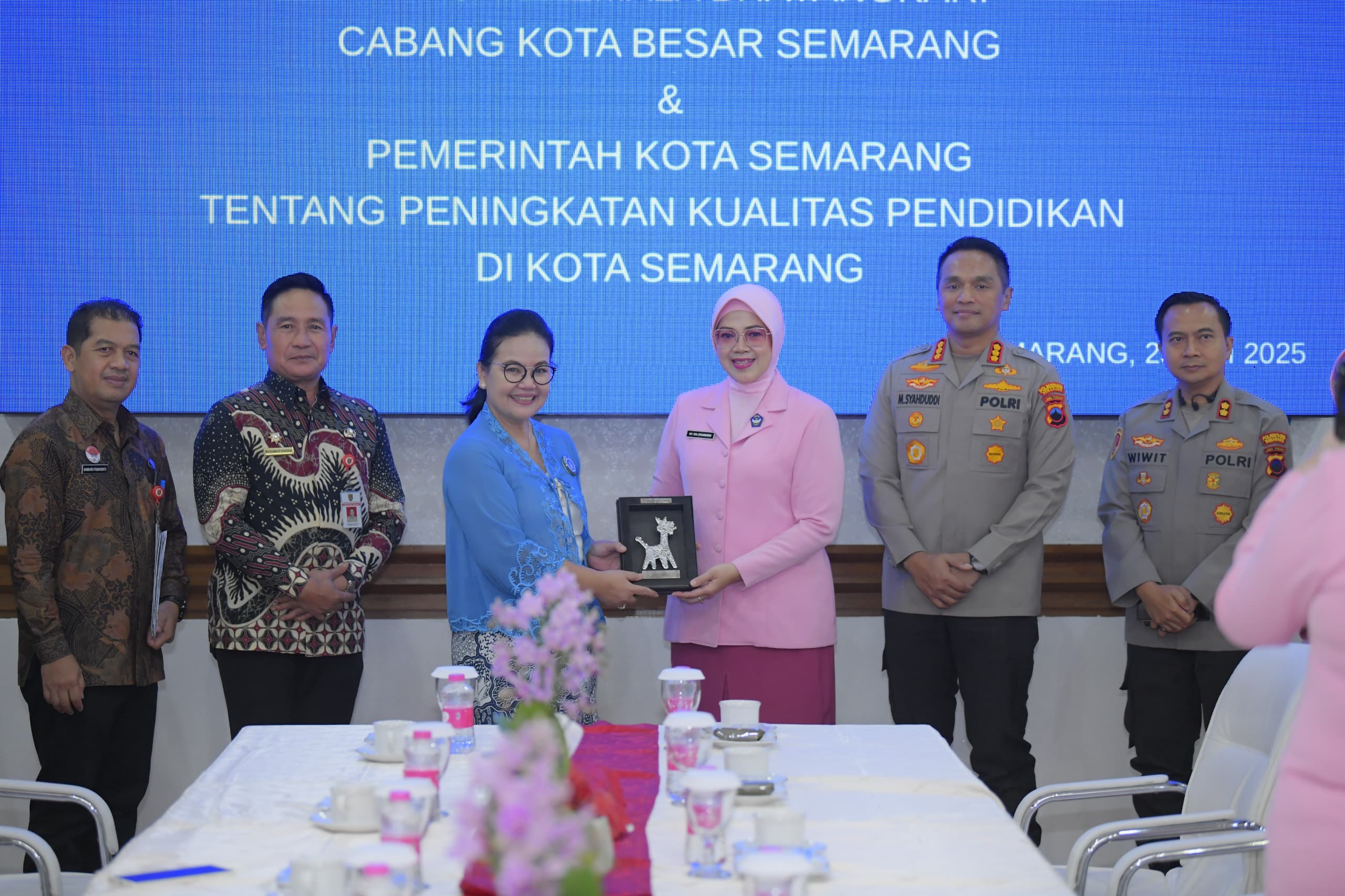 Pemkot Semarang Jalin MoU dengan Yayasan Kemala Bhayangkari untuk Perkuat Kualitas Pendidikan PAUD