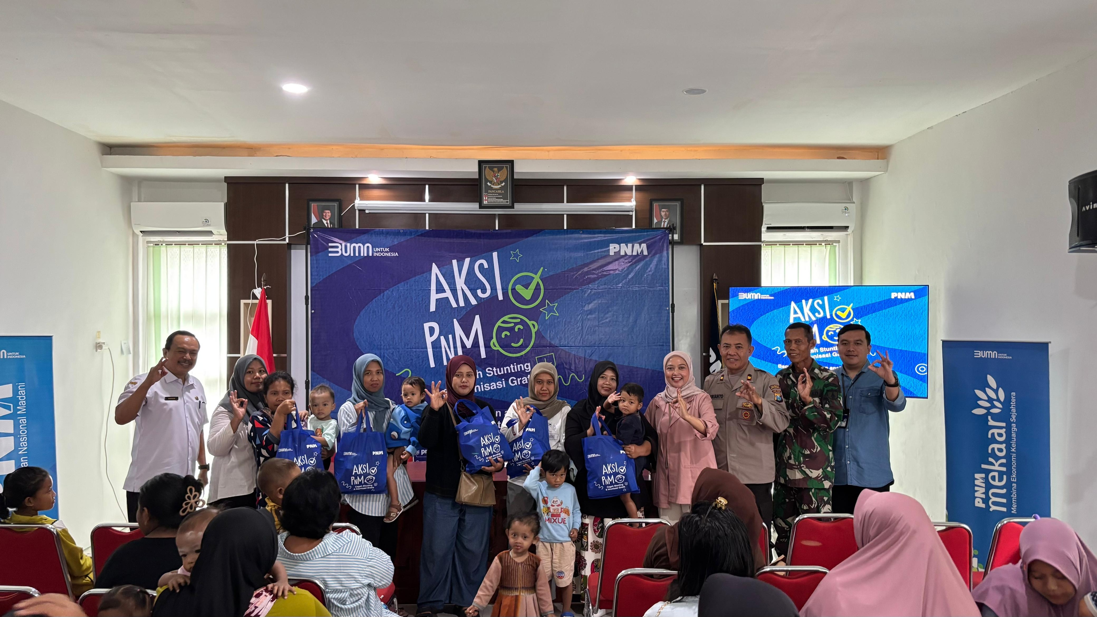 PNM Banyuwangi Gencarkan Aksi Cegah Stunting! Gratis Imunisasi dan Edukasi Gizi di 8 Titik