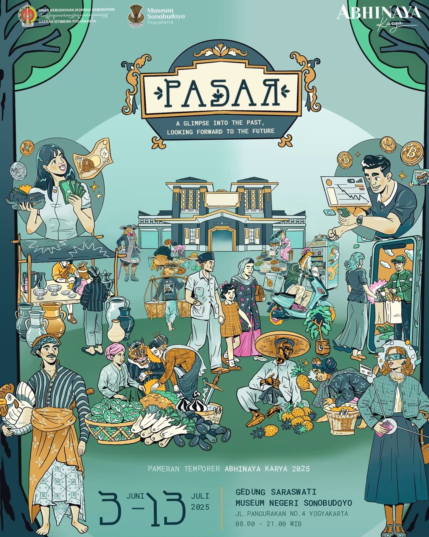 HEBOH! Museum Sonobudoyo Buka Event Pameran Pasar Terbesar Tahun Ini: Ajak Kamu Jelajahi Sejarah Belanja dari Barter Hingga Era Digital!