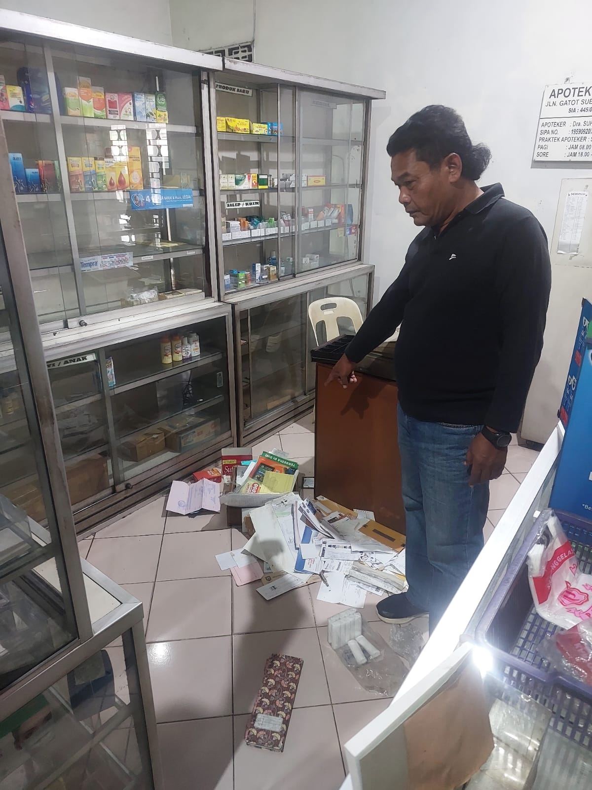 Polres Semarang Amankan Pelaku Pembobol Apotek Bandarjo Ungaran