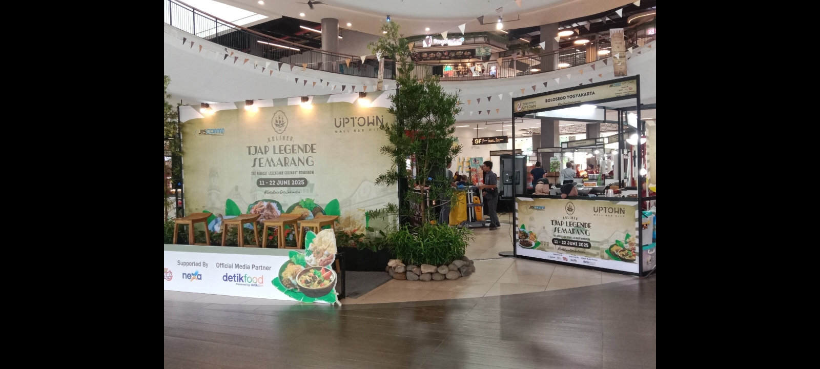 Festival Kuliner Tjap Legende di Uptown Mall BSB City Semarang Sajikan Ratusan Kuliner Legendaris Indonesia