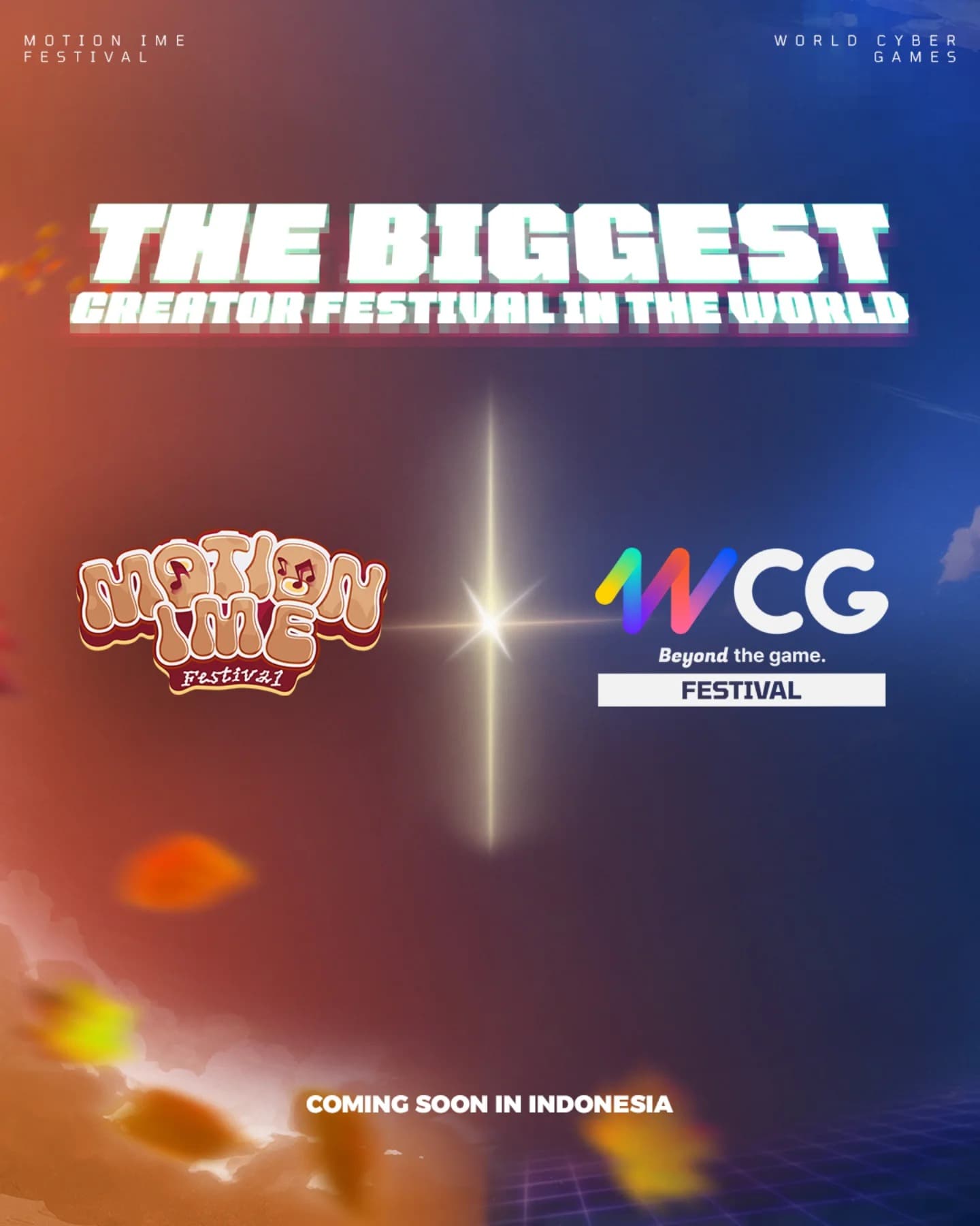 Event Terbesar Akhir Tahun Siap Guncang Jakarta! Motion IME x WCG Festival 2025 Bakal Satukan Cosplay, K-Pop, Sampai Pro Gamer Dunia di Satu Panggung!