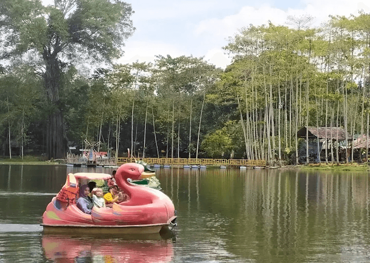 Pesona Wisata Jateng: Ada Waduk Kubangkangkung di Kabupaten Cilacap, Banyak Wahana Serunya Lho