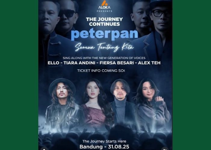 Peterpan Bakal Gelar Konser Reuni Akbar 25 Tahun di Akhir Agustus, Bakal Ada Ello Hingga Tiara Andini yang Ikut Tampil! Siap Bernostalgia
