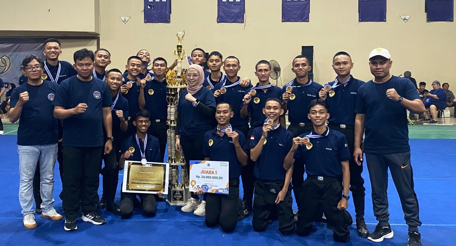 UKM Paskibra USM Sukses Gelar Lomba GAP 9, SMK N 2 Salatiga Raih Juara Umum