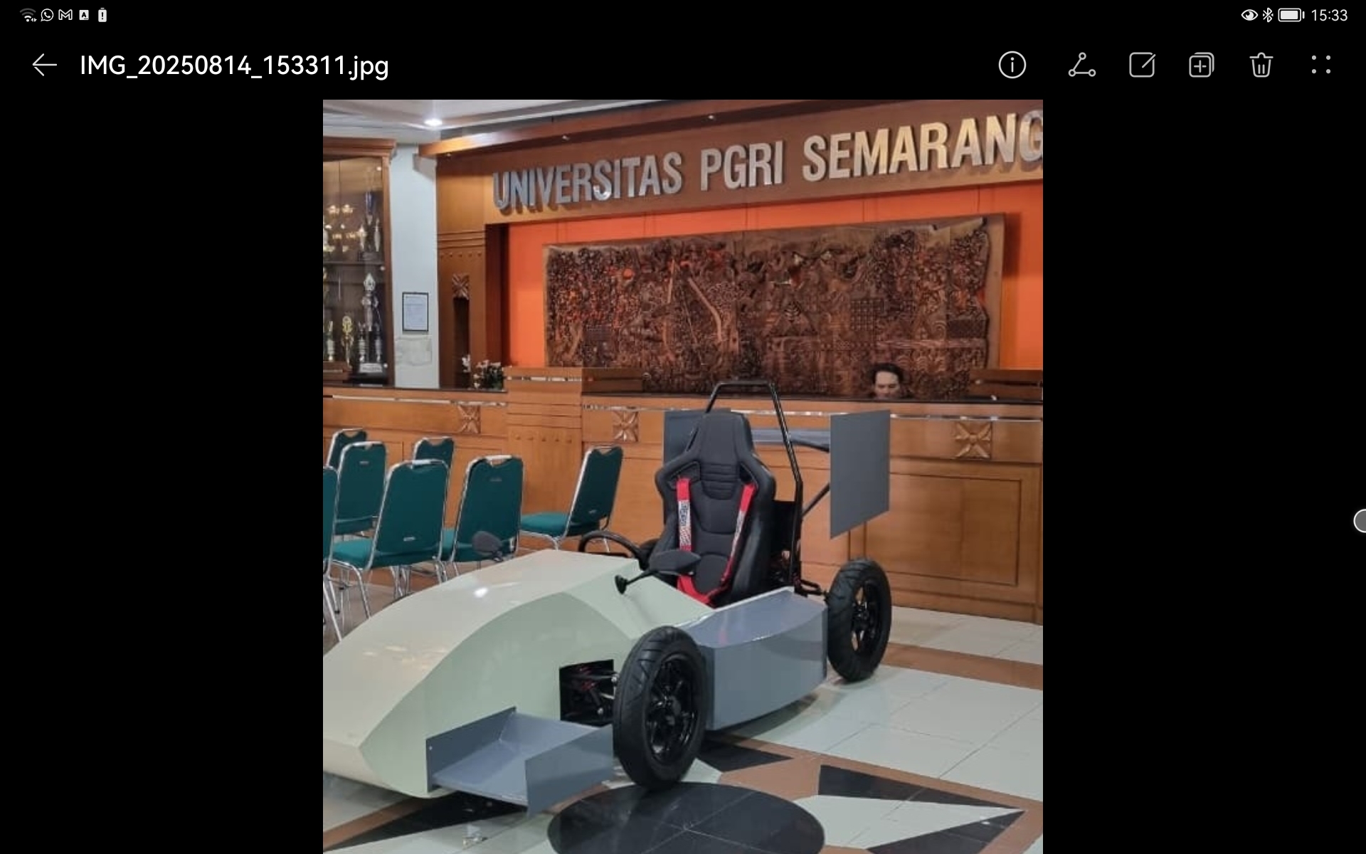 Prodi Teknik Mesin UPGRIS Kembangkan Mobil Listrik “UPspeed” Lewat Kolaborasi Industri