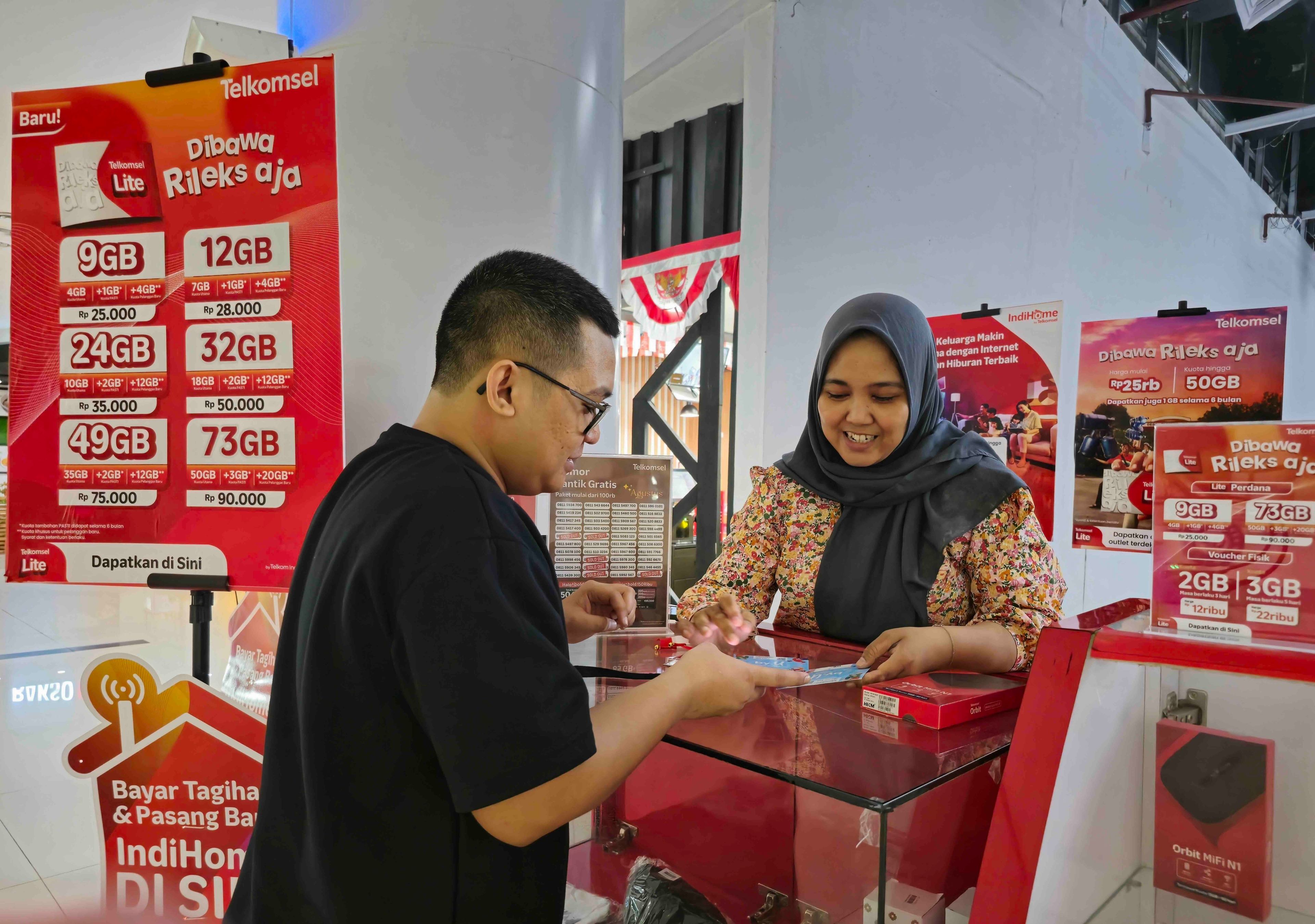 Telkomsel Nyalakan Semangat Indonesia di HUT ke-80 RI, Perkuat Konektivitas dan Inovasi Menuju Indonesia Emas 2045