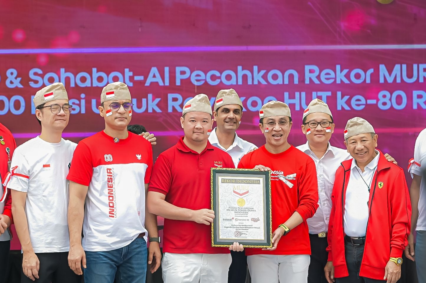 Sahabat AI Pecahkan Rekor MURI: 5.000 Puisi untuk Rayakan HUT ke-80 RI