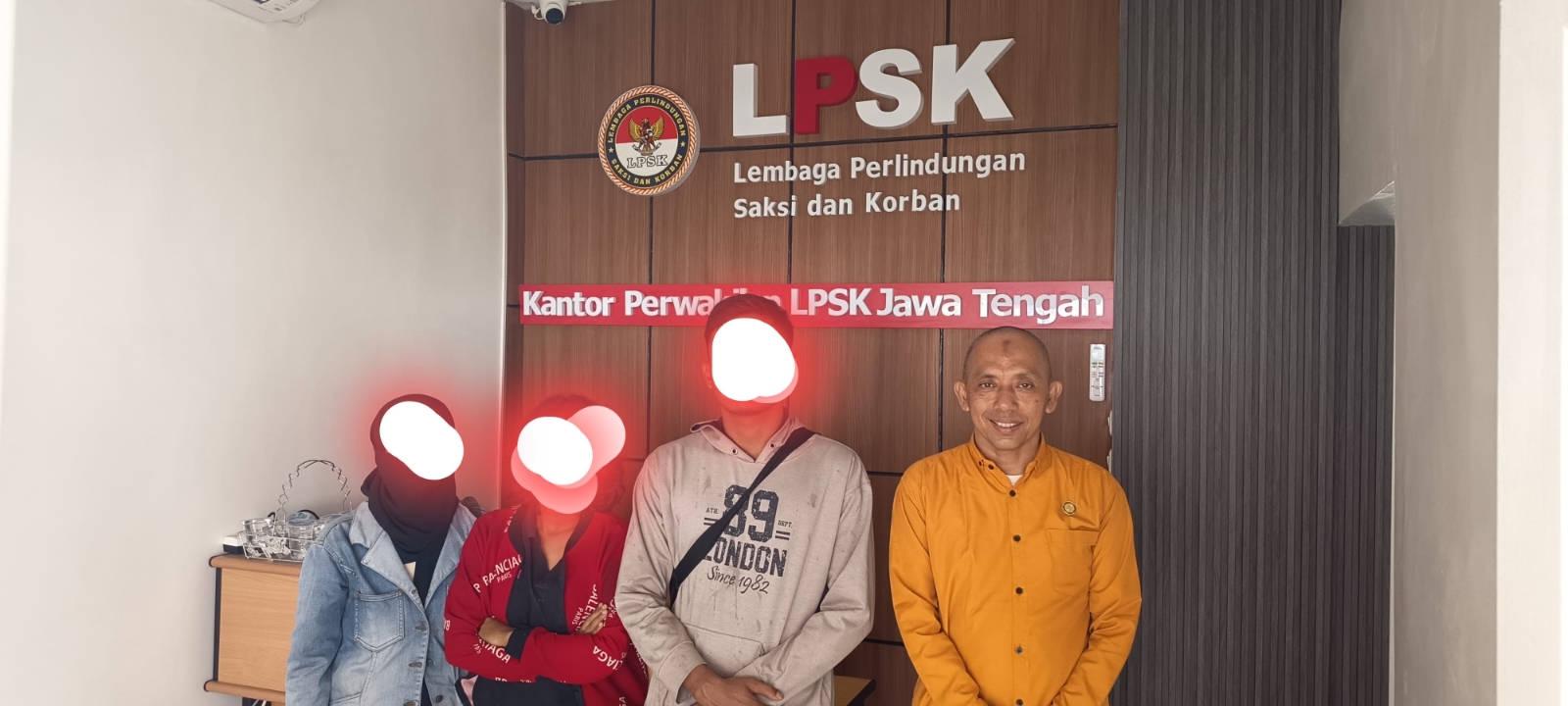 LPSK Perwakilan Jateng Terima Keluarga Korban Pelecehan Seksual di Tugu Rejo Semarang