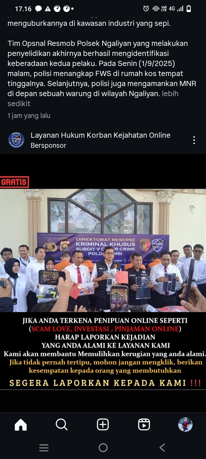 Buang Janin Hasil Hubungan Gelap, Sepasang Kekasih di Ngaliyan Ditangkap Polisi