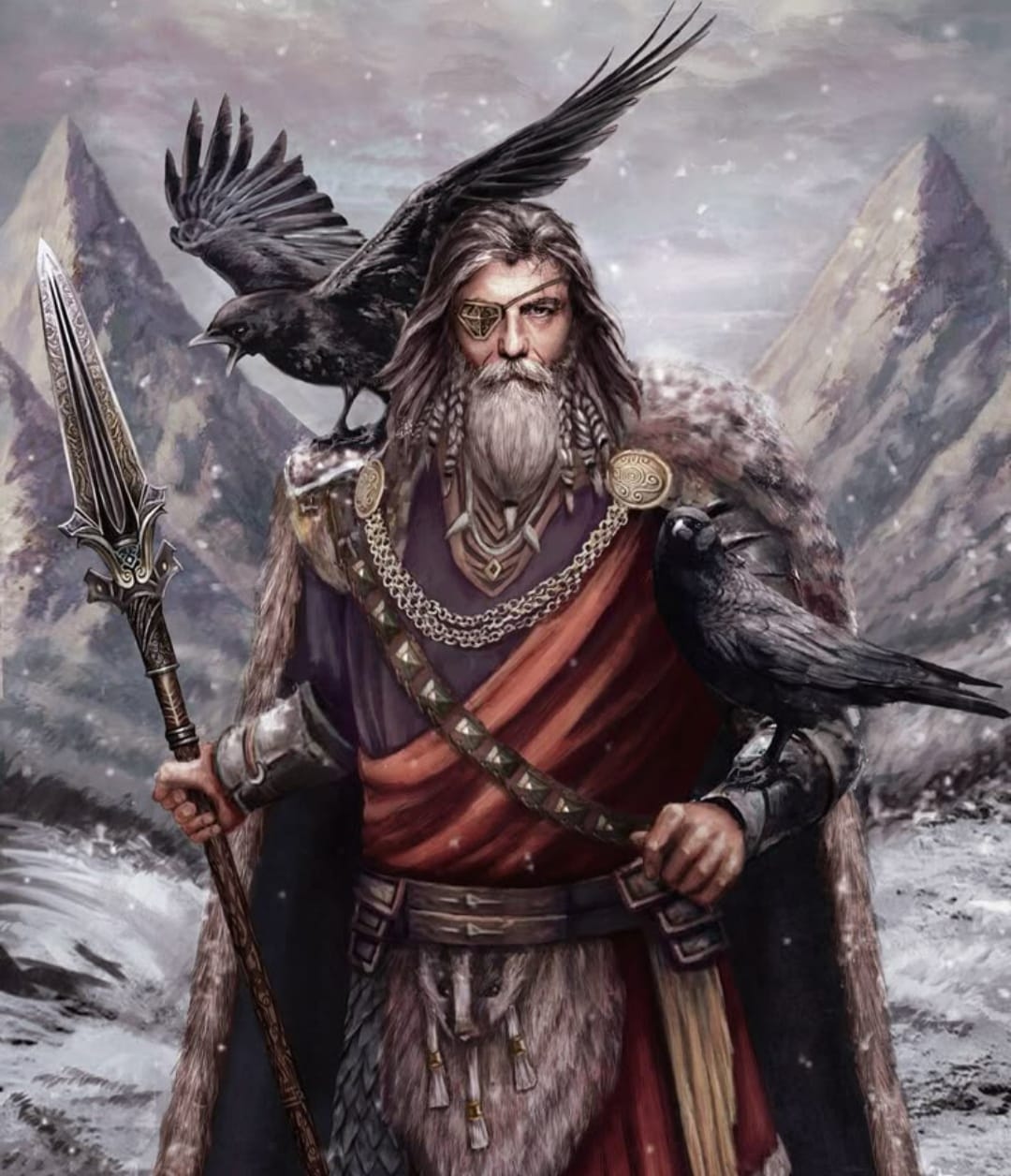 Odin: Sang Allfather, Raja Para Dewa, dan Pencari Kebijaksanaan Abadi dalam Mitologi Nordik