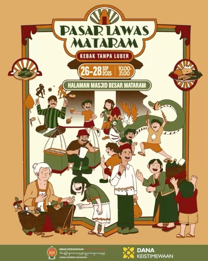 Bikin Nostalgia! Pasar Lawas Mataram 2025 Kembali Digelar, Siap Bawa Kamu 'Pulang' ke Masa Lalu!