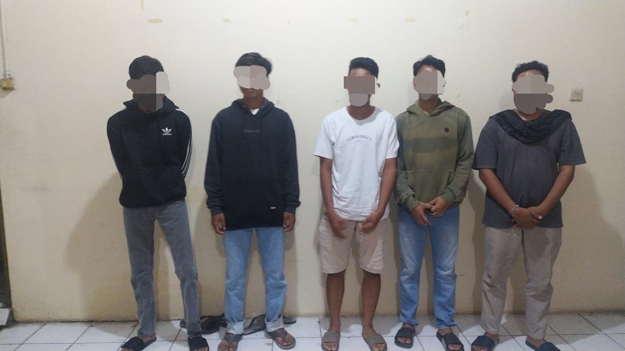 Polsek Batangan Pati Ungkap Kasus Penganiayaan, Lima Pelaku Diamankan
