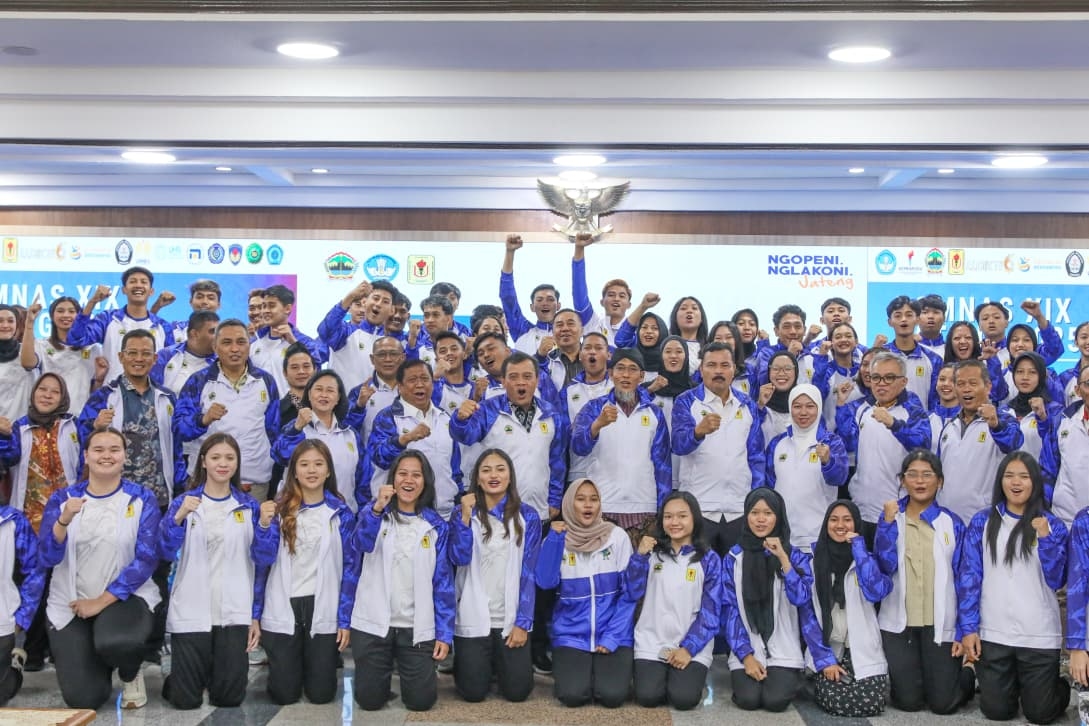 Tuan Rumah Pomnas XIX, Jateng Turunkan 333 Atlet dengan Misi Juarai Kompetisi