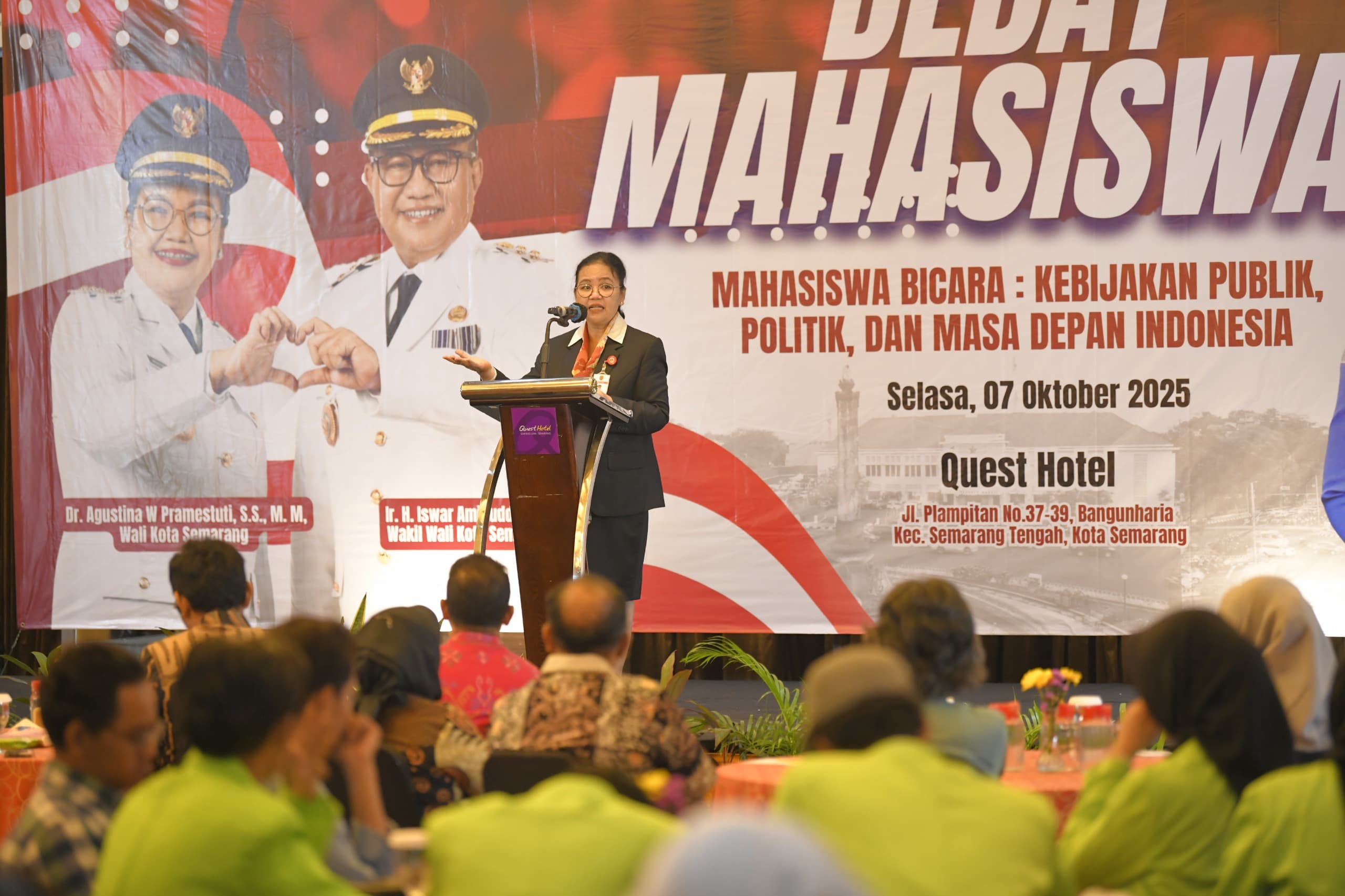 Forum Debat Jadi Ajang Mahasiswa Sampaikan Pandangan dan Kritisi Kebijakan Pemerintah