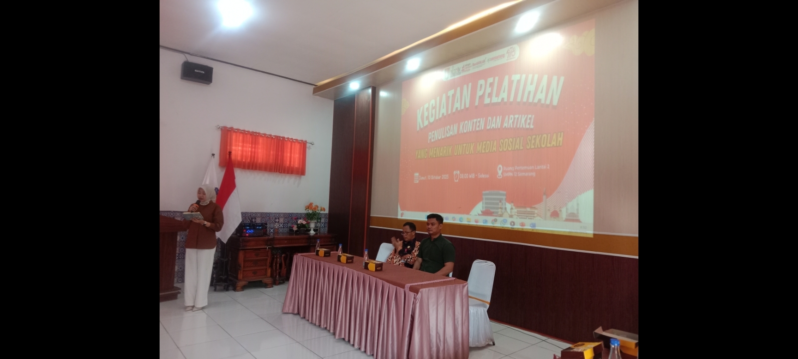 Bikin Konten Menarik Dunia Pendidikan, Disdik Kota Semarang Undang Pakar untuk Melatih 75 SMP