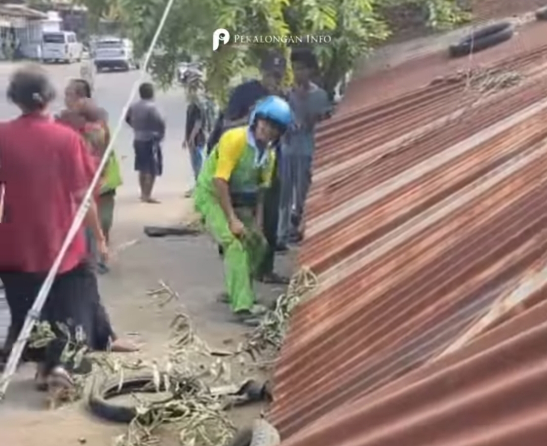 Toyota Avanza Oleng Tabrak Bengkel di Pekalongan, Sopir Alami Syok