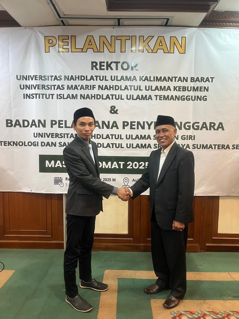 Dari Desa ke Gedung PBNU, Kisah Hamidulloh Ibda Menjadi Rektor Termuda INISNU Temanggung