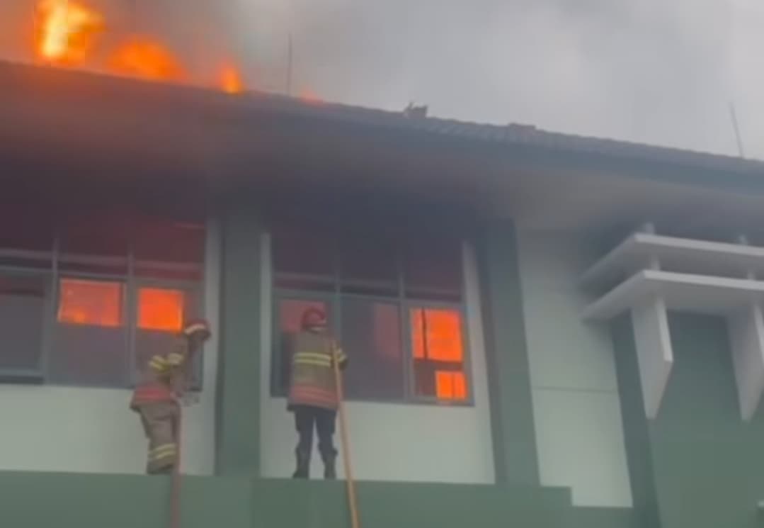Asrama Putri MAN 2 Jogja Kebakaran, Dua Ruangan Ludes Dilahap Api