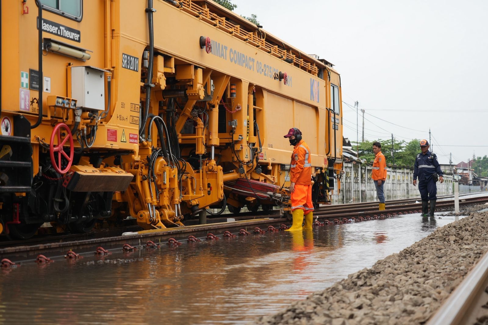 Normalisasi Rel Kereta Pekalongan–Sragi Terus Dikebut, Perjalanan Tetap Berjalan Tanpa Pembatalan
