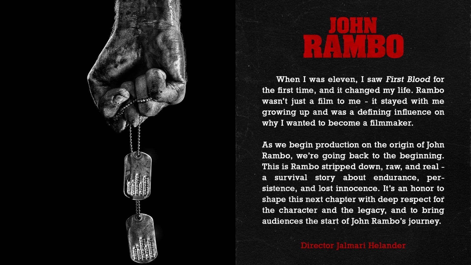 Bukan Sylvester Stallone! Intip Penampakan Noah Centineo di Poster Perdana Prekuel John Rambo